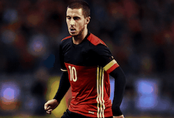 eden hazard football belgique